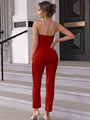 Galilea Sweetheart Neck Sleeveless Jumpsuit - Vestir en Moda