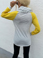 Sonia Striped Drawstring Long Sleeve Sweater - Vestir en Moda