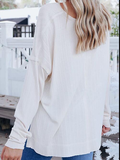 Liliana Christmas Graphic High-Low Design Sweater - Vestir en Moda