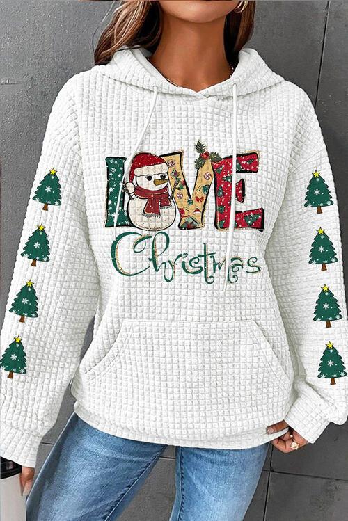 Fanny LIVE CHRISTMAS Drawstring Long Sleeve Sweater