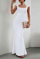 Samira Cap Sleeve Scoop Neck Maxi Dress - Vestir en Moda