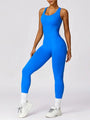 Fabiana Cutout Racerback Active Jumpsuits