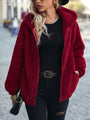 Felicity Zip-Up Hooded Jacket with Pockets - Vestir en Moda