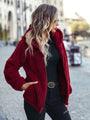 Felicity Zip-Up Hooded Jacket with Pockets - Vestir en Moda