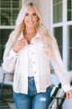 Frances Button Down Collared Neck Buttoned Jacket - Vestir en Moda