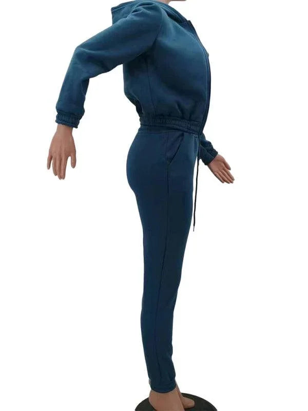 Giorgia Women's Knitted Casual Sports Fleece Three piece Sets - Vestir en Moda