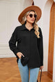 Hannah Dropped Shoulder Collared Shirt - Vestir en Moda
