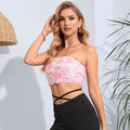 Hannah Floral Detail Cropped Tank Top - Vestir en Moda