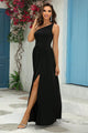 Hyler Sexy One-Shoulder Split Elegant Maxi Dress - Vestir en Moda