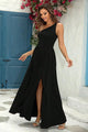 Hyler Sexy One-Shoulder Split Elegant Maxi Dress - Vestir en Moda
