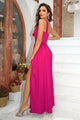 Hyler Sexy One-Shoulder Split Elegant Maxi Dress - Vestir en Moda