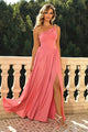 Hyler Sexy One-Shoulder Split Elegant Maxi Dress - Vestir en Moda