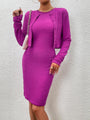 Elizabeth Elegant suit long sleeve round neck Two pieces sets - Vestir en Moda