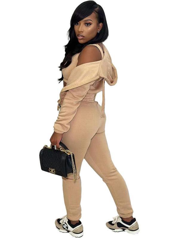 Daniela New women's fleece sports and leisure Three piece sets - Vestir en Moda