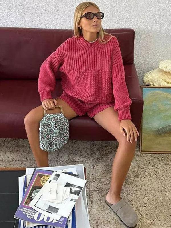 Paola Women's New Sleeve Loose Casual Two-piece Set - Vestir en Moda