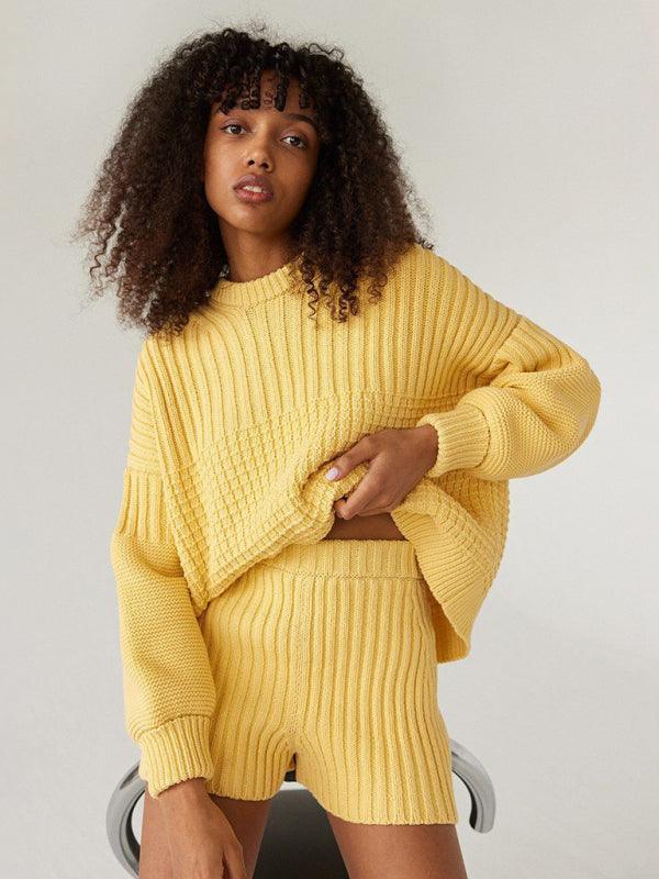 Paola Women's New Sleeve Loose Casual Two-piece Set - Vestir en Moda