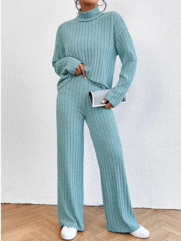 Emily Casual long sleeve women's knitted Two Pieces Sets - Vestir en Moda