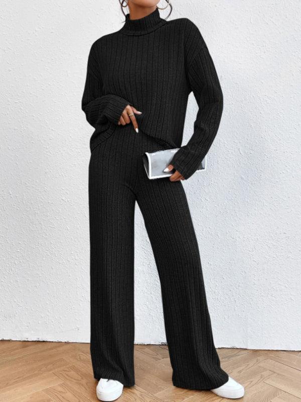 Emily Casual long sleeve women's knitted Two Pieces Sets - Vestir en Moda
