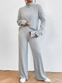 Emily Casual long sleeve women's knitted Two Pieces Sets - Vestir en Moda