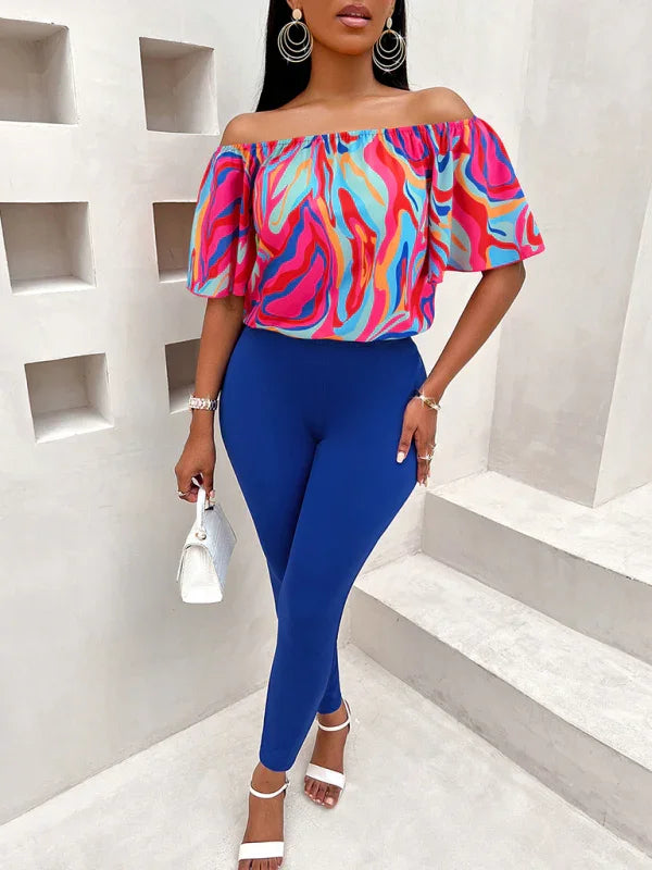 Isabella Casual sleeved women's Two pieces sets
