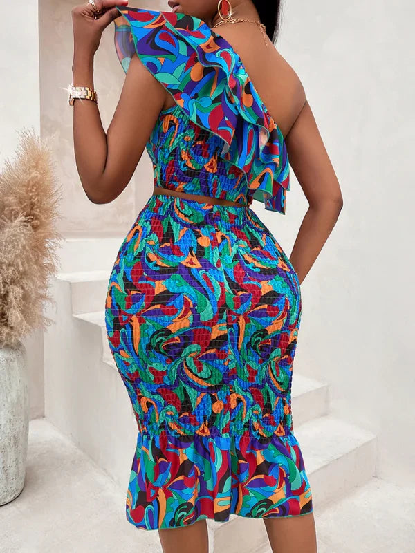 Olivia Off-shoulder women's Two pieces sets