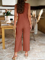 Sodelis Women new style elegant solid color jumpsuits