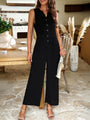 Sodelis Women new style elegant solid color jumpsuits