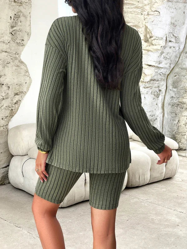 Emma New style women's casual long Two pieces sets