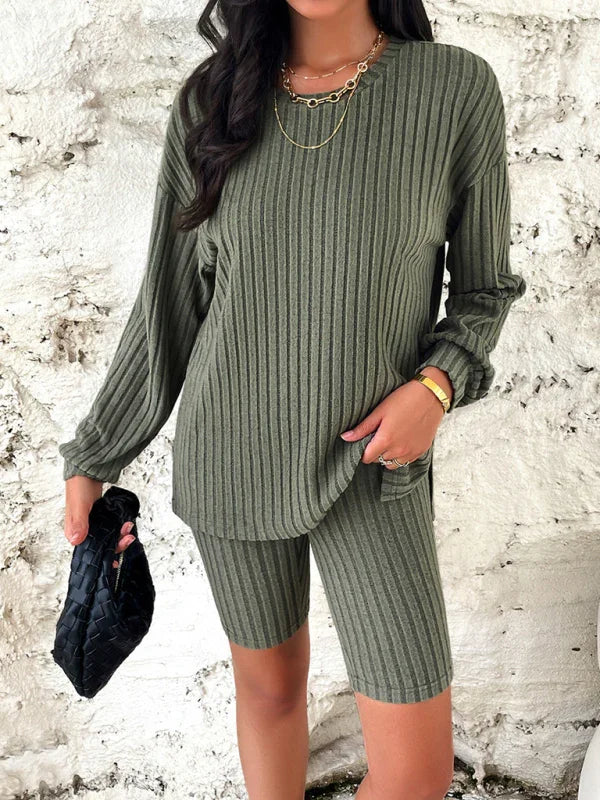 Emma New style women's casual long Two pieces sets