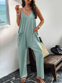Jessica Women Casual Solid Color Slim Fit Jumpsuits