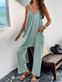 Jessica Women Casual Solid Color Slim Fit Jumpsuits