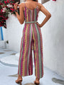 Susana Women Elegant Holiday Bohemian Suspender Jumpsuits