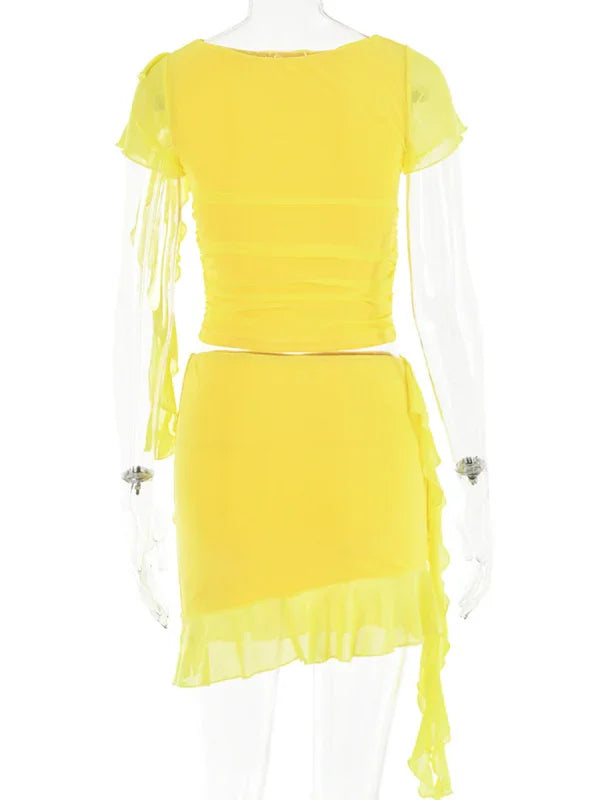 Madison Feminine slim fit knitted Two Pieces Sets