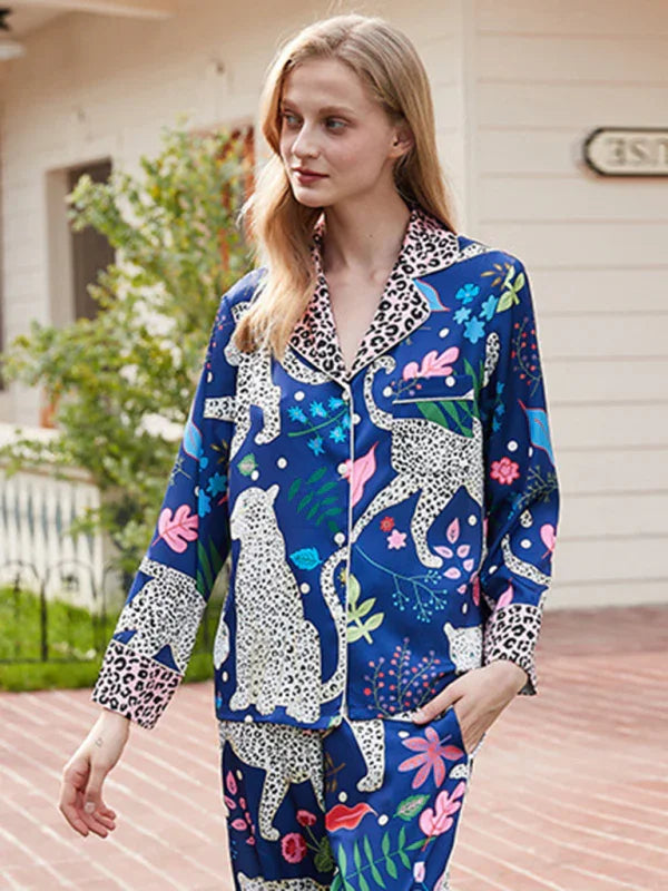 Emily Women's printed long sleeved Two Pieces Sets