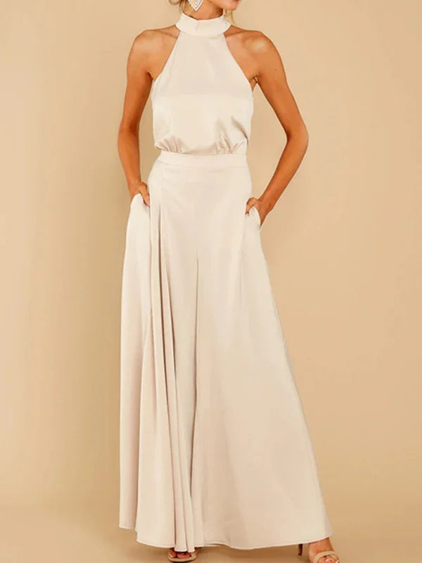 Tereza Women New The-Shoulder High-Waist Jumpsuits