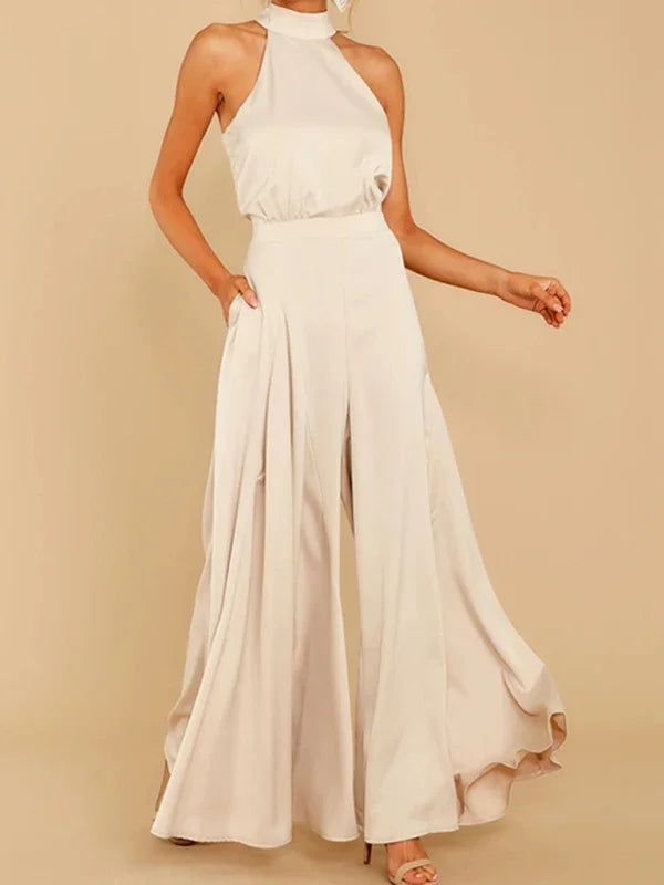Tereza Women New The-Shoulder High-Waist Jumpsuits