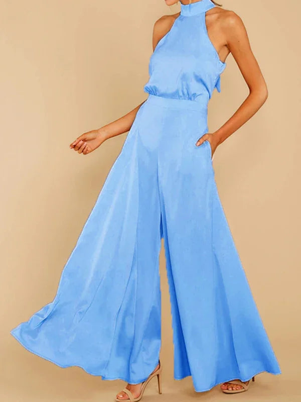 Tereza Women New The-Shoulder High-Waist Jumpsuits