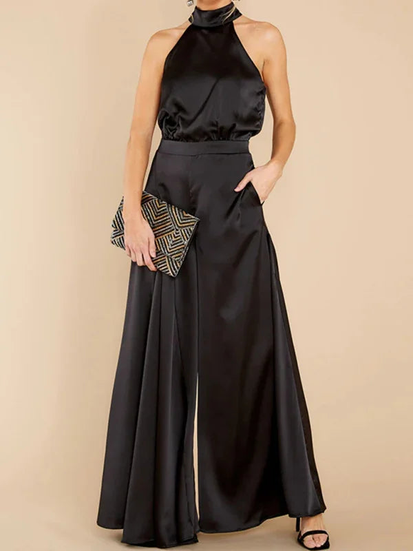 Tereza Women New The-Shoulder High-Waist Jumpsuits