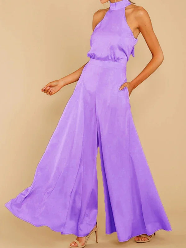 Tereza Women New The-Shoulder High-Waist Jumpsuits
