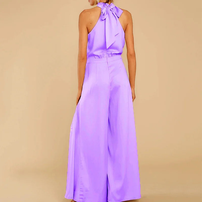 Tereza Women New The-Shoulder High-Waist Jumpsuits