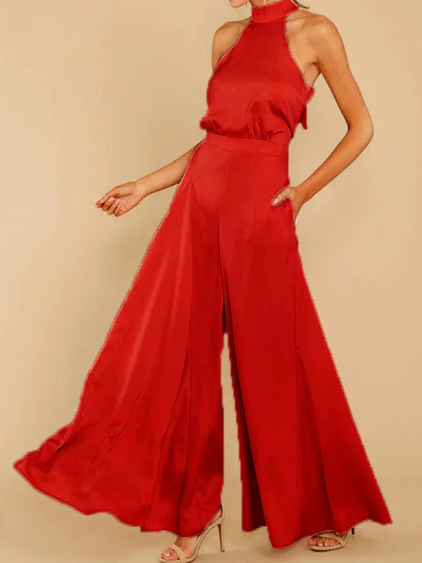 Tereza Women New The-Shoulder High-Waist Jumpsuits