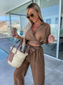 Olivia New style comfortable and casual Two pieces sets