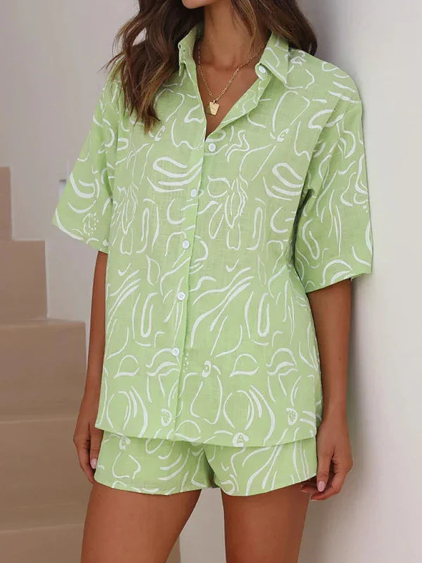 Sophia New casual holiday home Two Pieces Sets