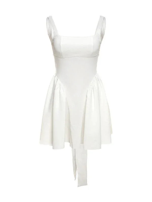 Kaitlyn Sexy Backless Strappy Bow Evening Dress - Vestir en Moda