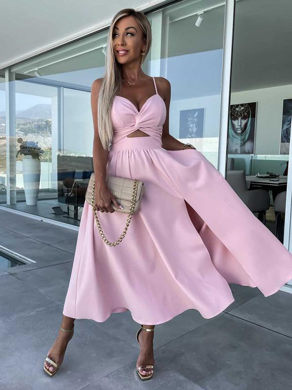 Kathryn Woven Sexy Suspender Fashion Ladies Dress - Vestir en Moda