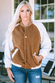 Madeleine Snap Down Raglan Sleeve Pocketed Jacket - Vestir en Moda