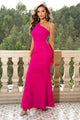 Milani One-Shoulder Sleeveless Maxi Elegant Dress - Vestir en Moda