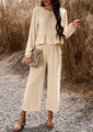 Sophia Temperament casual suit loose Two pieces sets
