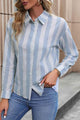 Pamela Pretty Striped Long Sleeve Shirt - Vestir en Moda
