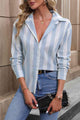 Pamela Pretty Striped Long Sleeve Shirt - Vestir en Moda
